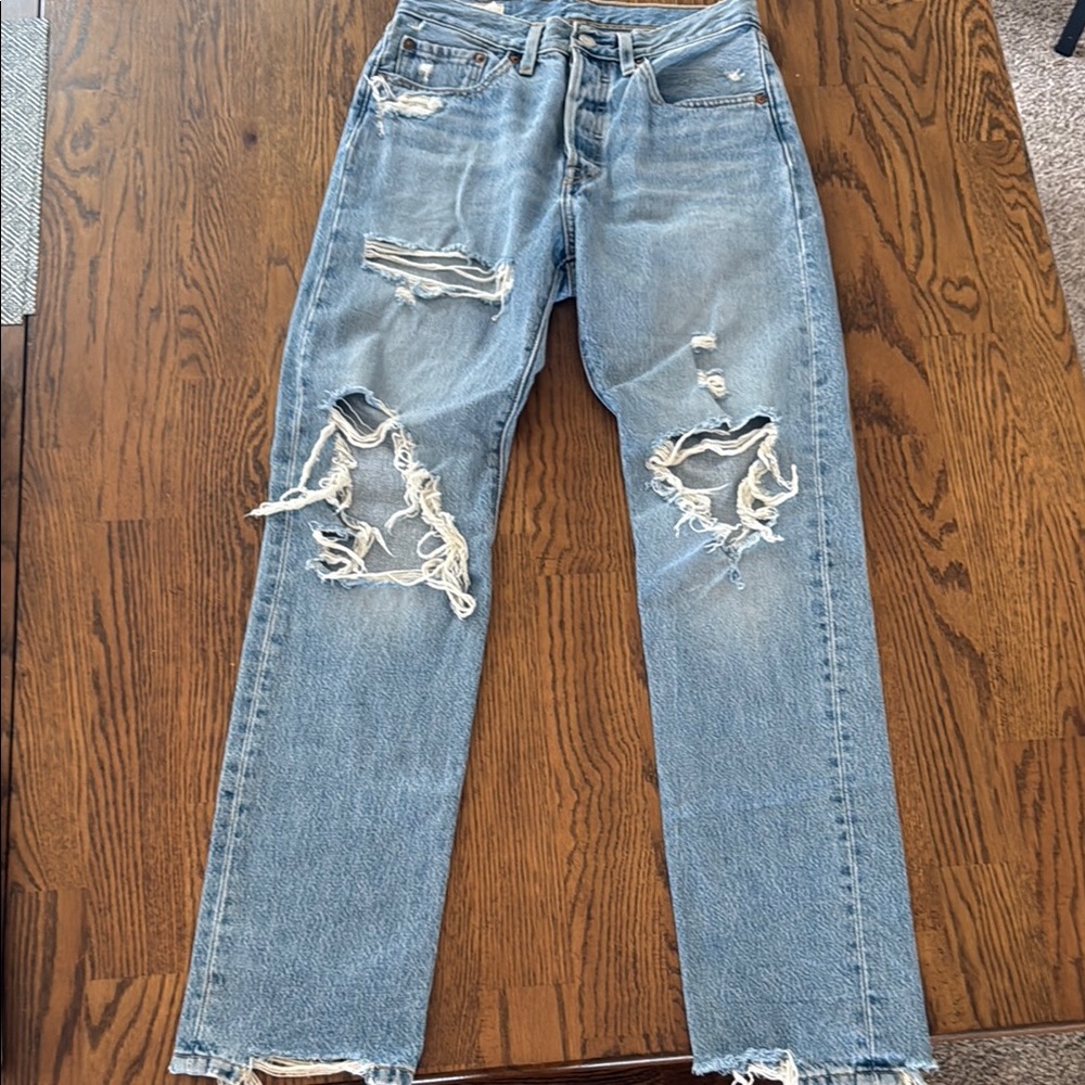 Levi's Light Blue Denim Jeans